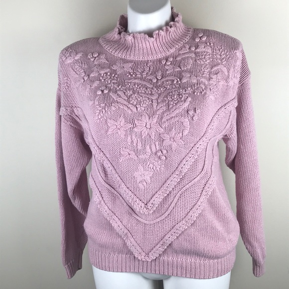 vintage pink sweater